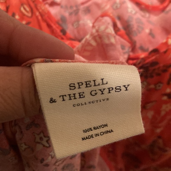 Floral Red Dress - Picture 9 of 10